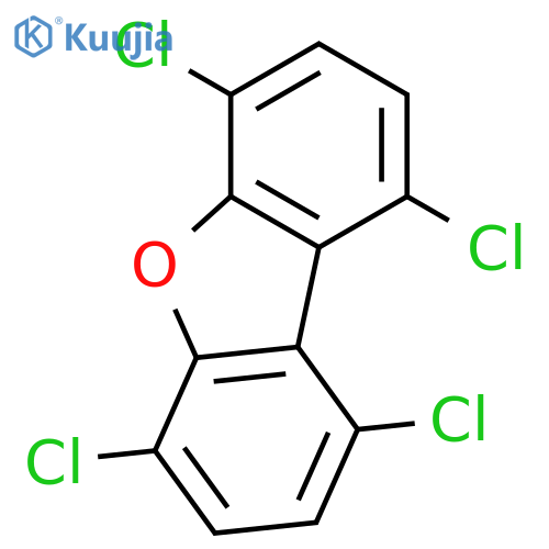 Dibenzofuran,1,4,6,9-tetrachloro- structure