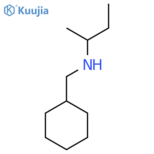 (butan-2-yl)(cyclohexylmethyl)amine structure