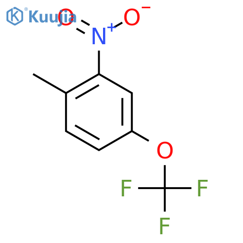 2-Nitro-4-(trifluoromethoxy)toluene structure