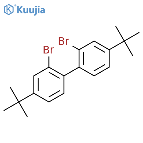 2,2'-Dibromo-4,4'-di-tert-butyl-1,1'-biphenyl structure