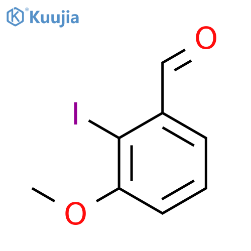 Benzaldehyde, 2-iodo-3-methoxy- structure