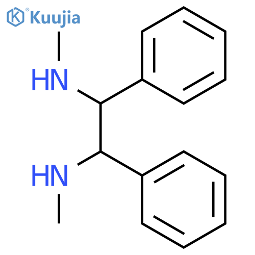 (1S,2S)-N,N′-Dimethyl-1,2-diphenyl-1,2-ethylenediamine structure