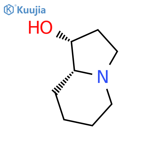1-Indolizinol, octahydro-, trans-(±)- structure