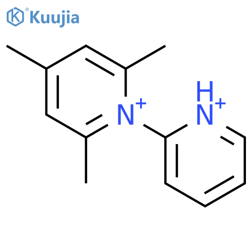 1,2'-Bipyridinium, 2,4,6-trimethyl- structure