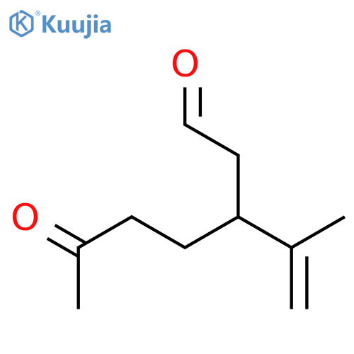 3-Isopropenyl-6-oxoheptanal structure
