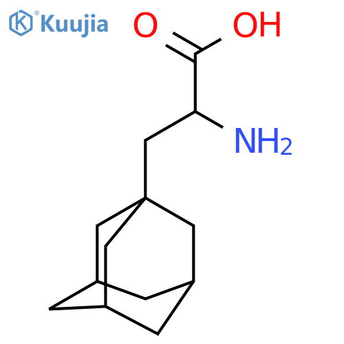 3-Adamantan-1-yl-2-amino-propionic acid structure