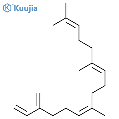 1,6,10,14-Hexadecatetraene, 7,11,15-trimethyl-3-methylene-,(6E,10E)- structure