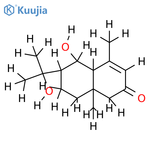 (+)-Selin-3-en-alpha,11-dihydroxy-2-on structure