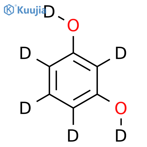1,3-Dihydroxybenzene-d6 structure