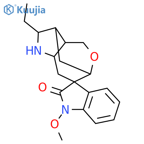 Spiro[3h-indole-3,7'(6'h)-[3,6]methano[1h]oxepino[4,3-b]pyrrol]-2(1h)-one, 2'-ethyl-2',3',3'a,4',8',8'a-hexahydro-1-methoxy-, [2'r-(2'.α.,3'.α.,3'a.β.,6'.α.,7'.α.,8'a.β.)]- structure