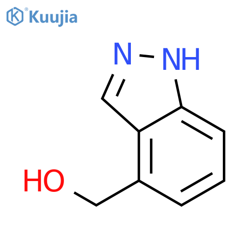 1H-indazol-4-ylmethanol structure