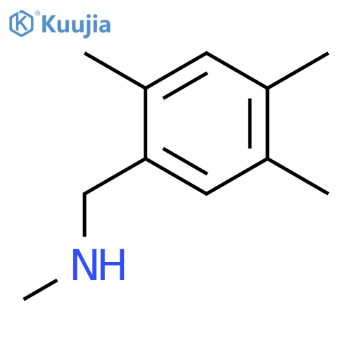methyl(2,4,5-trimethylphenyl)methylamine structure