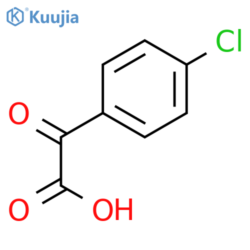 2-(4-Chlorophenyl)-2-oxoacetic acid structure