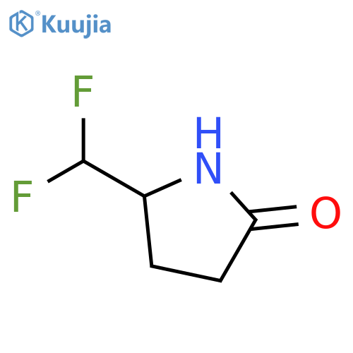 5-(difluoromethyl)pyrrolidin-2-one structure