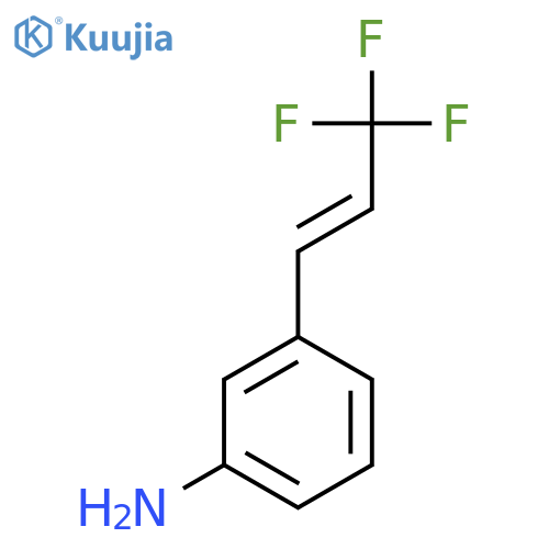 3-(3,3,3-Trifluoroprop-1-en-1-yl)aniline structure