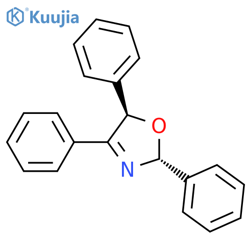 trans-2,4,5-triphenyl-3-oxazoline structure