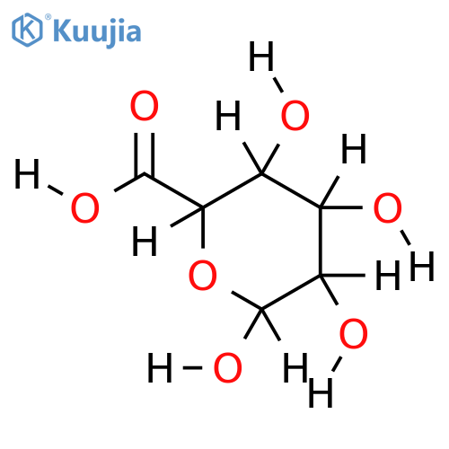 (2R,3S,4S,5R,6R)-3,4,5,6-tetrahydroxyoxane-2-carboxylic acid structure