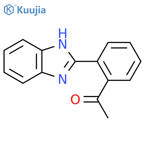 1-(2-(1H-Benzo[d]imidazol-2-yl)phenyl)ethanone structure