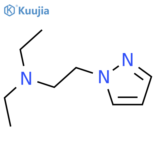 1-(N,N-DiethylaMinoethyl)pyrazole structure