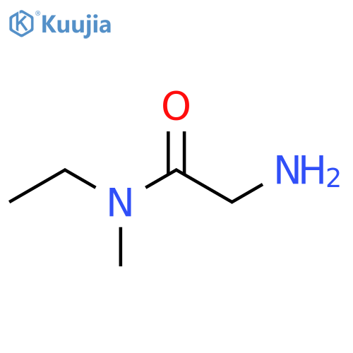 2-amino-N-ethyl-N-methylacetamide structure