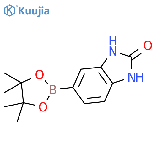 5-(4,4,5,5-Tetramethyl-1,3,2-dioxaborolan-2-yl)-1H-benzo[d]imidazol-2(3H)-one structure