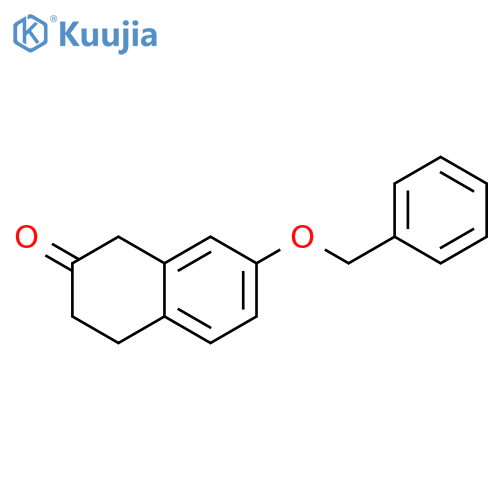 7-Benzyloxy-3,4-Dihydro-1h-Naphthalen-2-One structure
