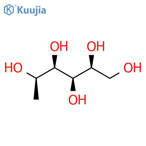 6-deoxy-D-glucitol structure