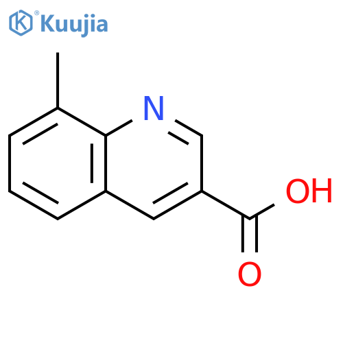 8-methylquinoline-3-carboxylic acid structure