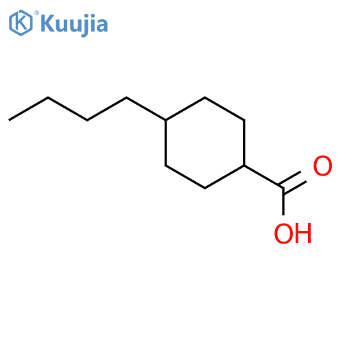 4-butylcyclohexane-1-carboxylic acid structure