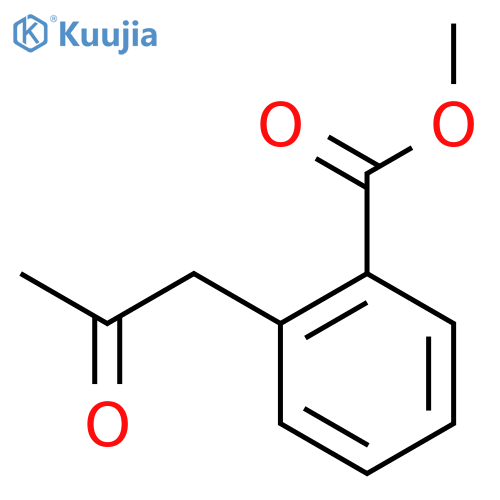 methyl 2-(2-oxopropyl)benzoate structure