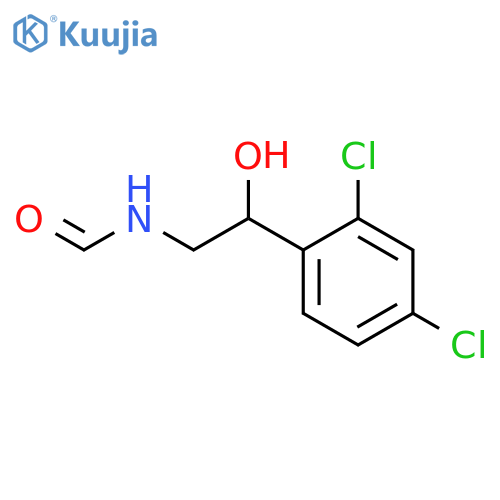 N-2-(2,4-Dichlorophenyl)-2-hydroxyethylformamide structure