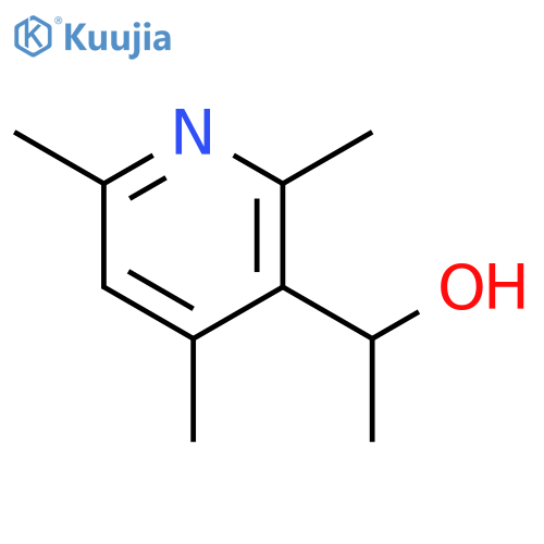 3-Pyridinemethanol, a,2,4,6-tetramethyl- structure