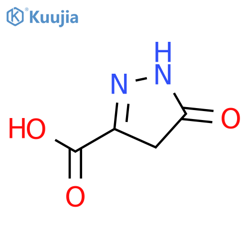 4,5-dihydro-5-oxo-1H-Pyrazole-3-carboxylic acid structure