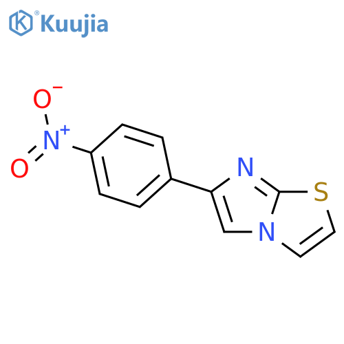 6-(4-nitrophenyl)imidazo[2,1-b][1,3]thiazole structure