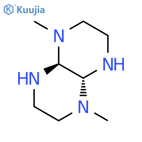 Pyrazino[2,3-b]pyrazine,decahydro-1,5-dimethyl-, trans- (9CI) structure