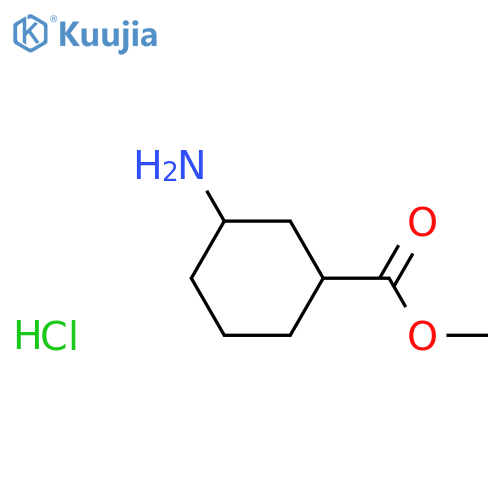 methyl 3-aminocyclohexane-1-carboxylate hydrochloride structure