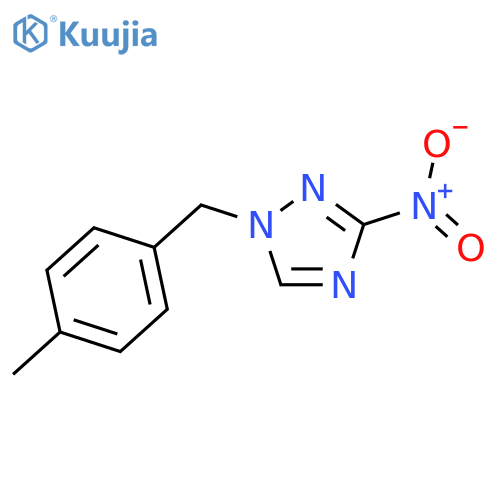 1-(4-methylphenyl)methyl-3-nitro-1H-1,2,4-triazole structure