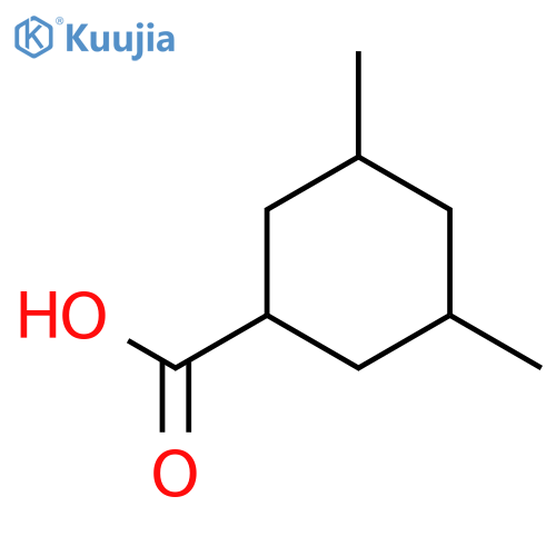 3,5-dimethylcyclohexane-1-carboxylic acid structure
