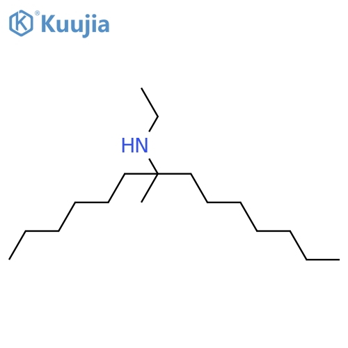 7-Tetradecanamine, N-ethyl-7-methyl- structure