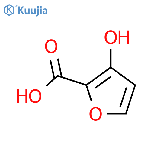 2-Furancarboxylic acid, 3-hydroxy- structure