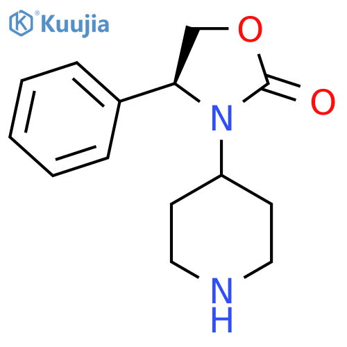 (S)-4-Phenyl-3-piperidin-4-yl-oxazolidin-2-one structure