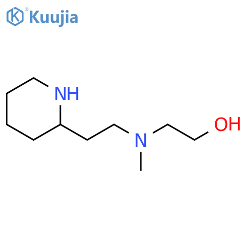2-{methyl2-(piperidin-2-yl)ethylamino}ethan-1-ol structure