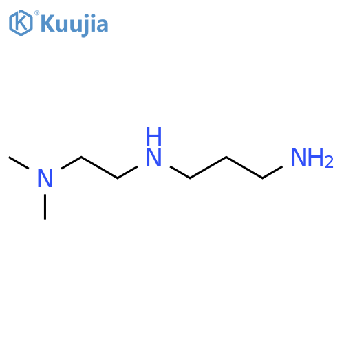 {2-(3-aminopropyl)aminoethyl}dimethylamine structure