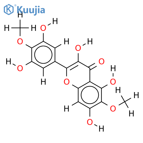 4',6-Di-Me ether-3,3',4',5,5',6,7-Heptahydroxyflavone structure