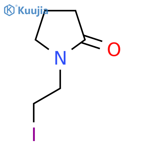 1-(2-Iodoethyl)pyrrolidin-2-one structure