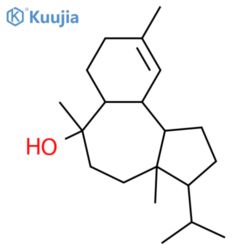 Benz[e]azulen-6-ol, 1,2,3,3a,4,5,6,6a,7,8,10a,10b-dodecahydro-3a,6,9-trimethyl-3-(1-methylethyl)-, (3R,3aS,6R,6aS,10aR,10bR)-rel-(+)- structure