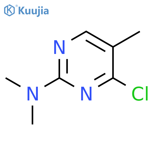 2-Pyrimidinamine, 4-chloro-N,N,5-trimethyl- structure