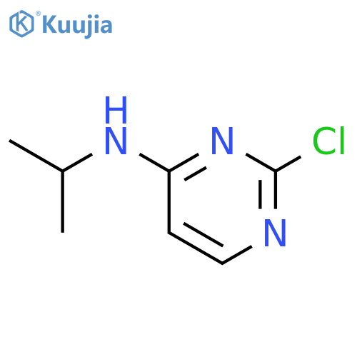 (2-Chloropyrimidin-4-yl)isopropylamine structure