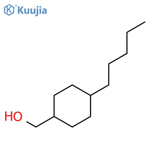 (trans-4-Pentylcyclohexyl)methanol structure