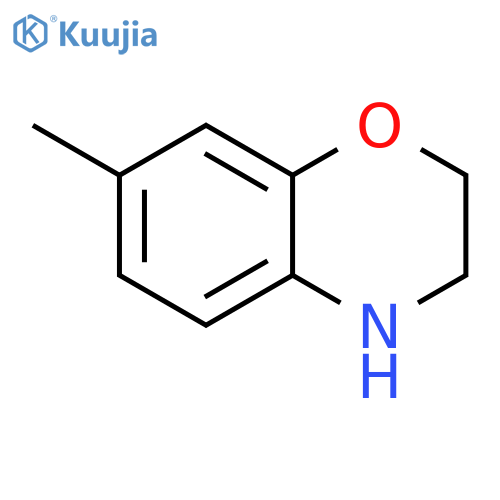 7-Methyl-3,4-dihydro-2H-1,4-benzoxazine structure